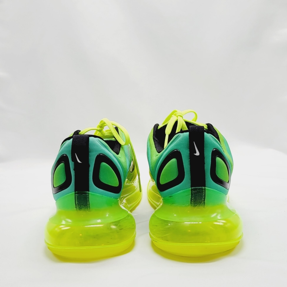 (Sold) Nike Air Max 720 volt green athletic sneakers size 10.5 - Picture 4 of 7